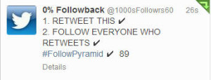 Really? A Twitter follower pyramid scheme?