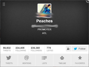 Who the hell is Peaches?